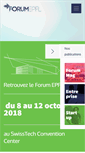 Mobile Screenshot of forum-epfl.ch